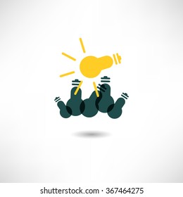 Idea. Concept. Vector Illustration  