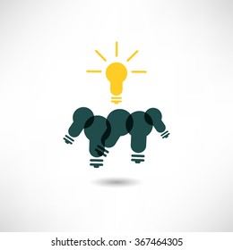 Idea. Concept. Vector Illustration  