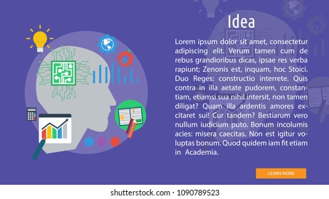 Idea Conceptual Banner