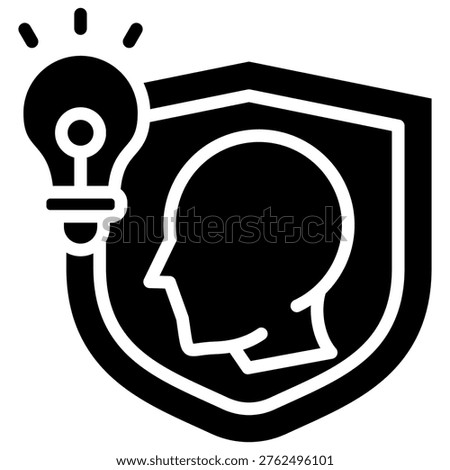 Idea Copyright Icon Element For Design