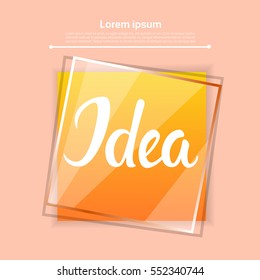 Idea Creative Development Business Brainstorming Infographic Vector Illustration