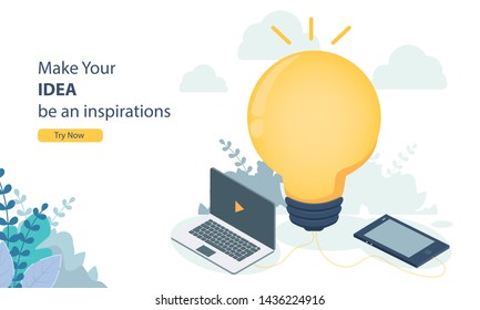 idea creative for multimedia template design