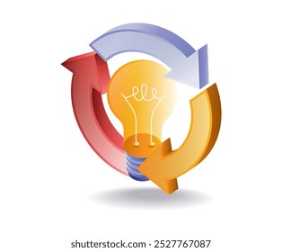 The idea cycle develops the science of isometric illustration