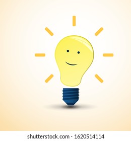 Idea - Design Concept with Lightbulb