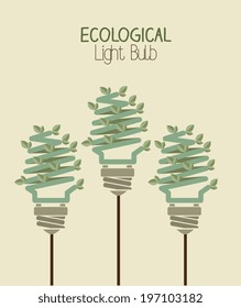 Idea design over beige background, vector illustration