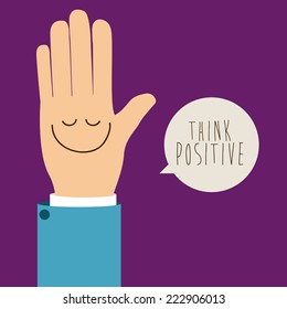 Idea design over purple background, vector illustration