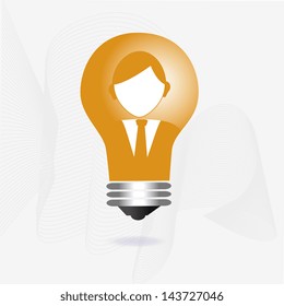idea design over white background vector illustration