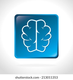 Idea design over white background, vector illustration