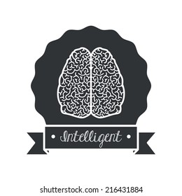 Idea design over white background, vector illustration