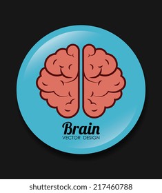Idea design over white background, vector illustration