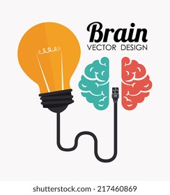 Idea Design Over White Background Vector Stock Vector (royalty Free 