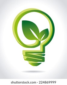 Idea design over white background, vector illustration