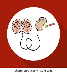 Idea design. sketch icon. White background , vector