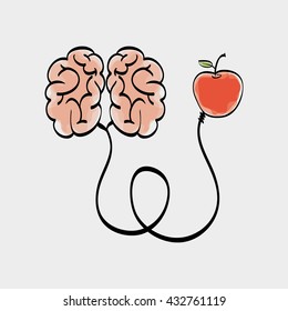 Idea design. sketch icon. White background , vector