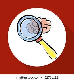 Idea design. sketch icon. White background , vector