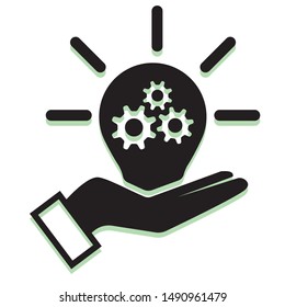  Idea Development Initiative - Icon as EPS 10 File