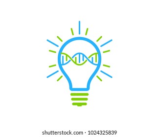 Idea Dna Icon Logo Design Element