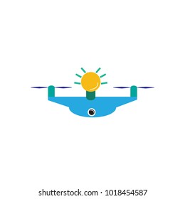 Idea Drone Logo icon Design