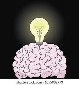 Idea. The emergence of ideas. Brain.