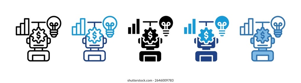 Idea Engine Icon Element For Design