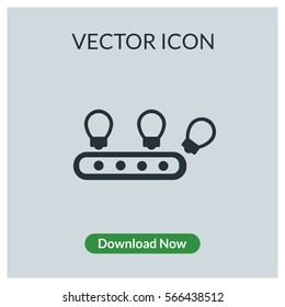 Idea factory vector icon