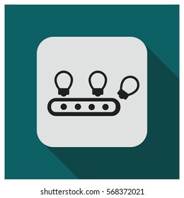 Idea factory vector icon