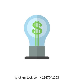 idea flat vector icon