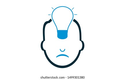 Idea generate icon. Creative concept vector illustration.