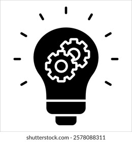 Idea Generation Icon Element For Design