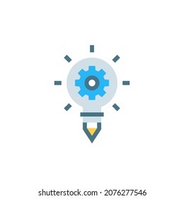 IDEA GENERATION icon in vector. Logotype