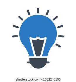 idea glyph double color