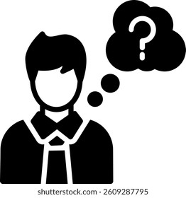 Idea Glyph Icon Vector Design