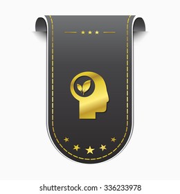 Idea golden Vector Icon Design