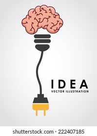 idea graphic design , vector illustration