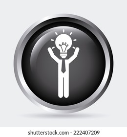 idea graphic design , vector illustration