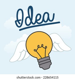 idea graphic design , vector illustration