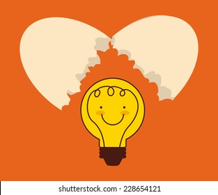 idea graphic design , vector illustration