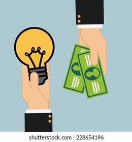 idea graphic design , vector illustration