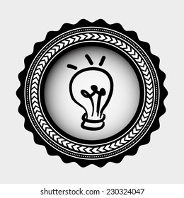 idea graphic design , vector illustration