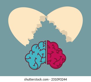 idea graphic design , vector illustration