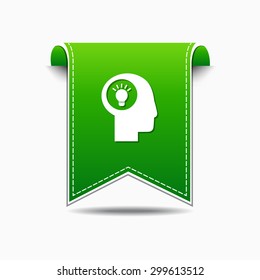 Idea Green Vector Icon Design