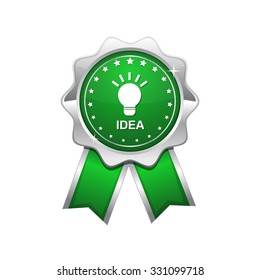 Idea Green Vector Icon Design