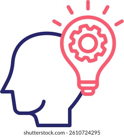 Idea Icon Color Vector Illustration