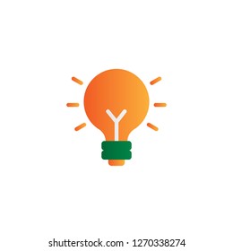 idea icon design with creative modern concept and simple logo creative shape style design vector eps 10