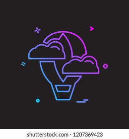 Idea icon design vector