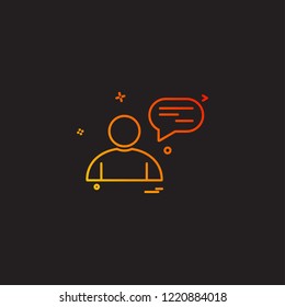Idea icon design vector
