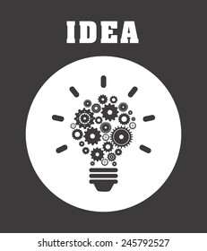 idea icon design, vector illustration eps10 graphic