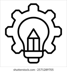 Idea Icon Element For Design