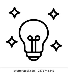 Idea Icon Element For Design