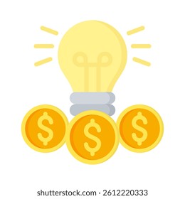 Idea Icon Element for Design